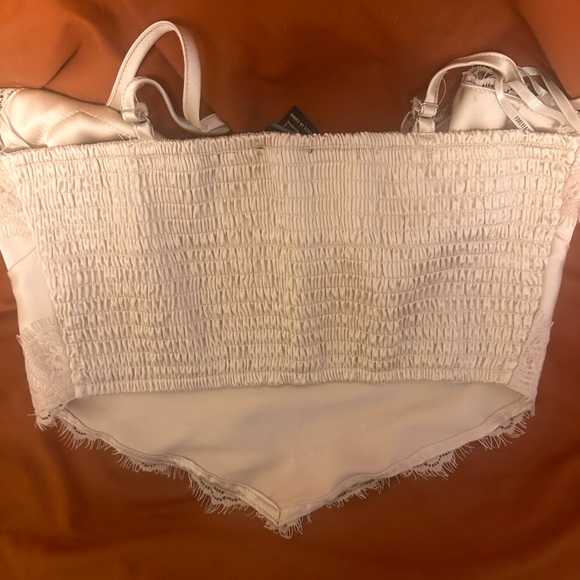 Satin Cropped Cami - Picture 4 of 4